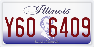 IL license plate Y606409