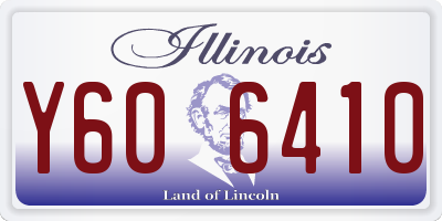 IL license plate Y606410