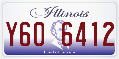 IL license plate Y606412