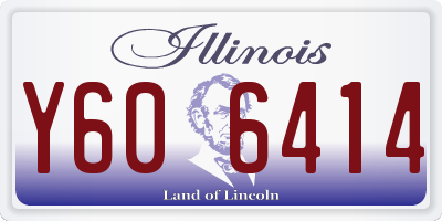 IL license plate Y606414