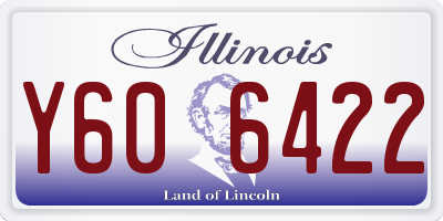 IL license plate Y606422