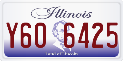 IL license plate Y606425