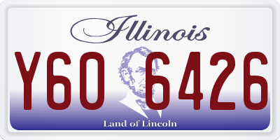 IL license plate Y606426