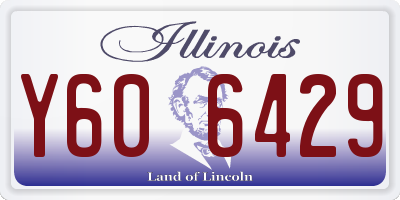 IL license plate Y606429