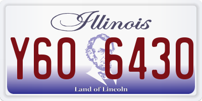 IL license plate Y606430