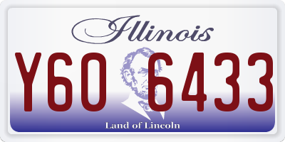 IL license plate Y606433