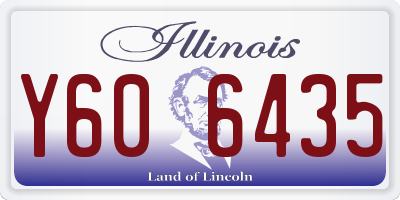 IL license plate Y606435