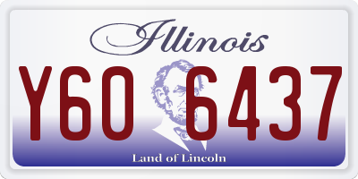 IL license plate Y606437