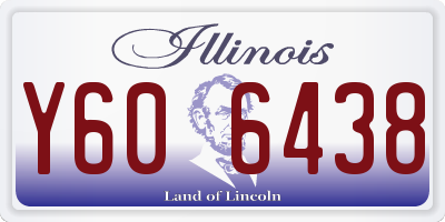 IL license plate Y606438
