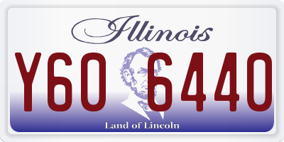IL license plate Y606440