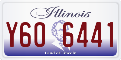 IL license plate Y606441