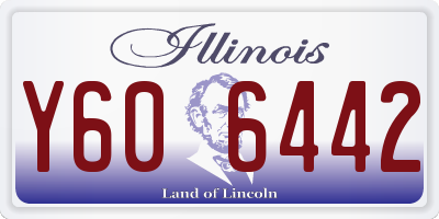 IL license plate Y606442