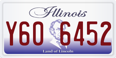 IL license plate Y606452