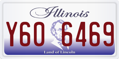 IL license plate Y606469
