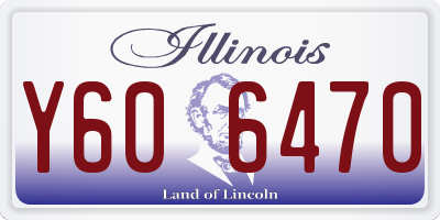 IL license plate Y606470