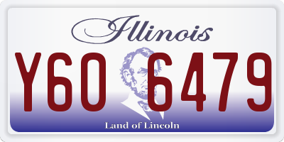 IL license plate Y606479