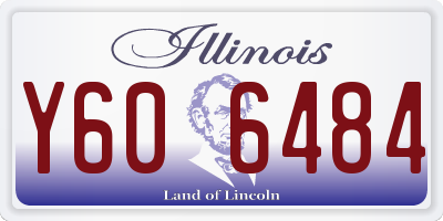 IL license plate Y606484
