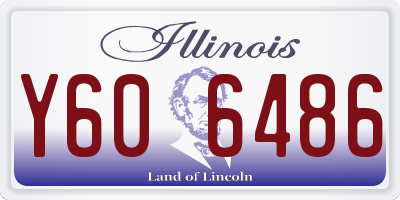 IL license plate Y606486