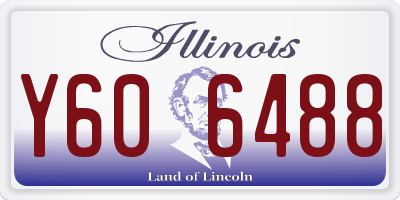 IL license plate Y606488