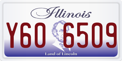 IL license plate Y606509