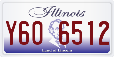 IL license plate Y606512