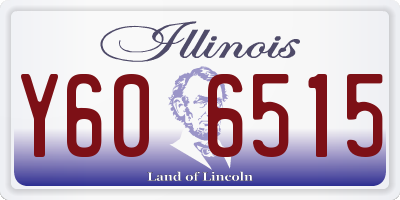 IL license plate Y606515
