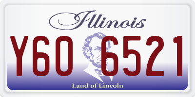 IL license plate Y606521