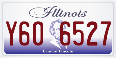 IL license plate Y606527