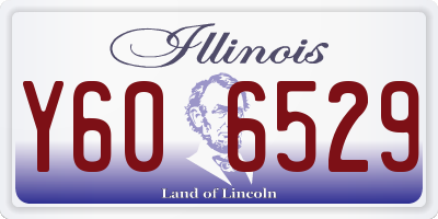 IL license plate Y606529
