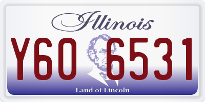 IL license plate Y606531