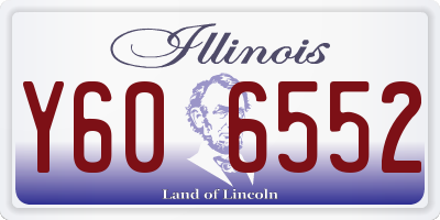 IL license plate Y606552