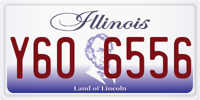 IL license plate Y606556
