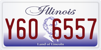 IL license plate Y606557