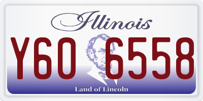 IL license plate Y606558