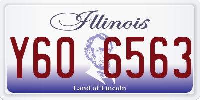 IL license plate Y606563
