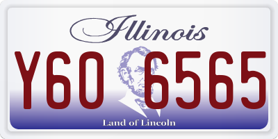 IL license plate Y606565
