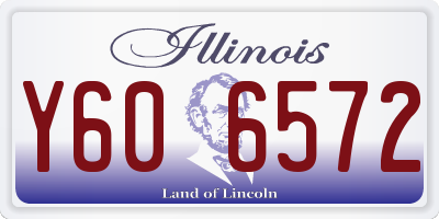 IL license plate Y606572