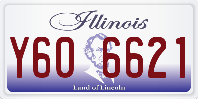 IL license plate Y606621