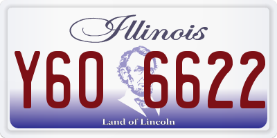 IL license plate Y606622