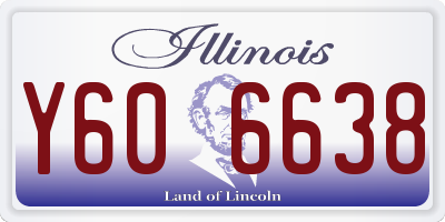 IL license plate Y606638