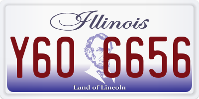 IL license plate Y606656