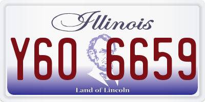 IL license plate Y606659
