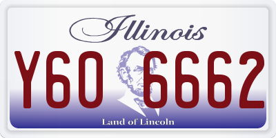 IL license plate Y606662