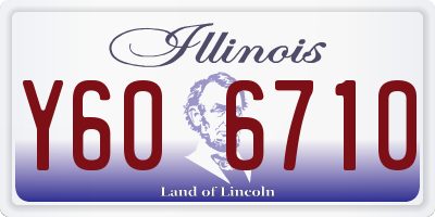 IL license plate Y606710