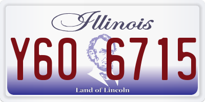 IL license plate Y606715