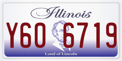 IL license plate Y606719