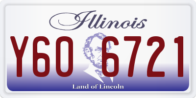 IL license plate Y606721