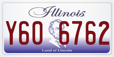 IL license plate Y606762