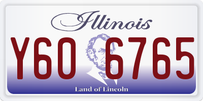 IL license plate Y606765