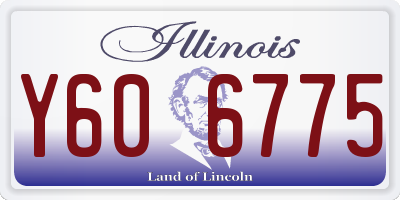 IL license plate Y606775